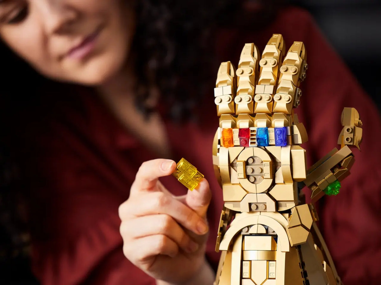 Lego super eroi guanto degli eroi 76191