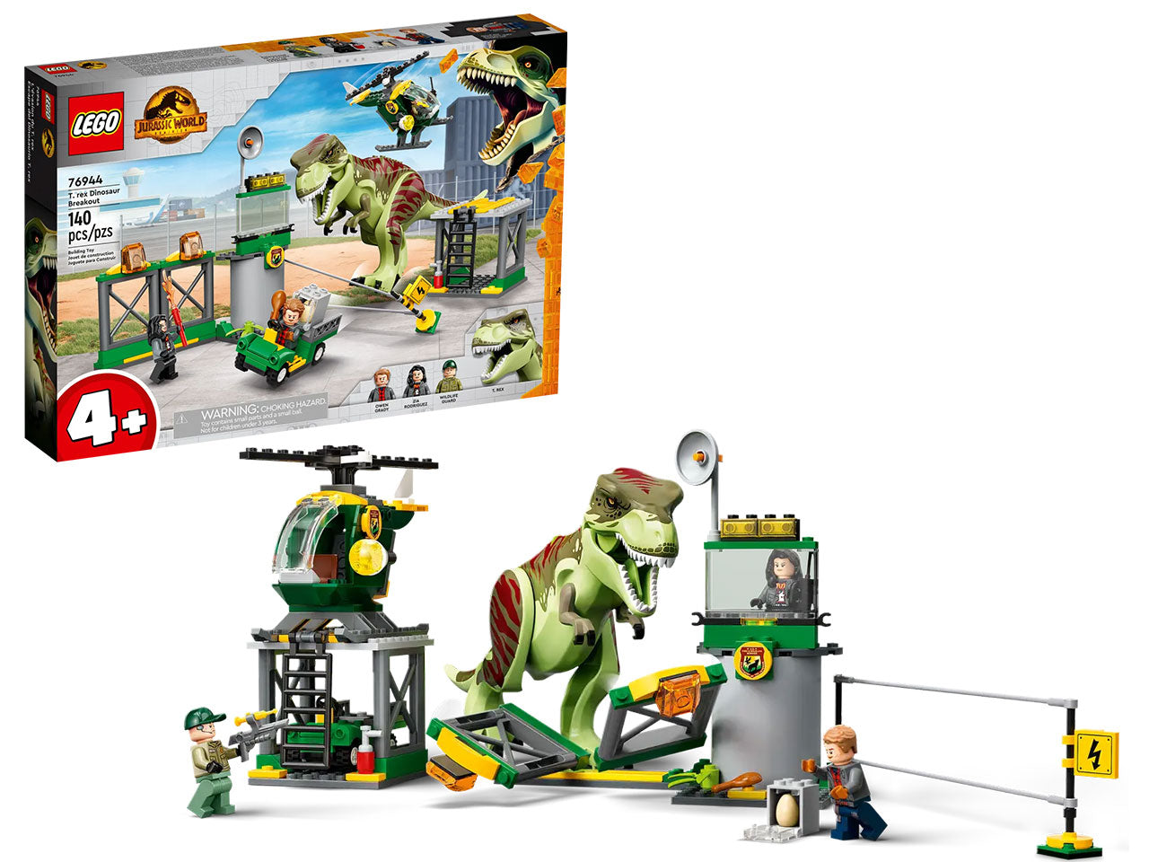 Lego la fuga del t. rex.