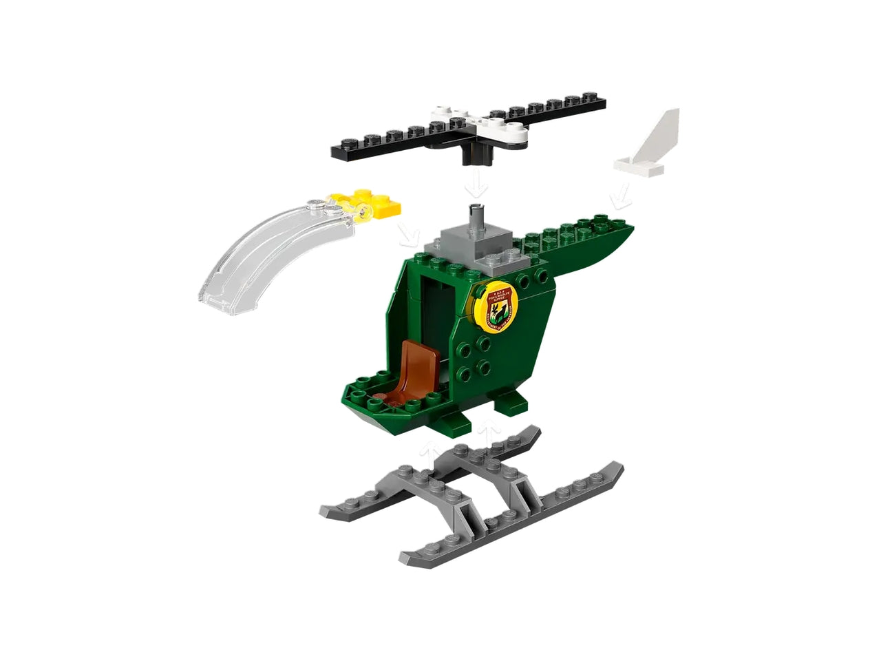 Lego la fuga del t. rex.
