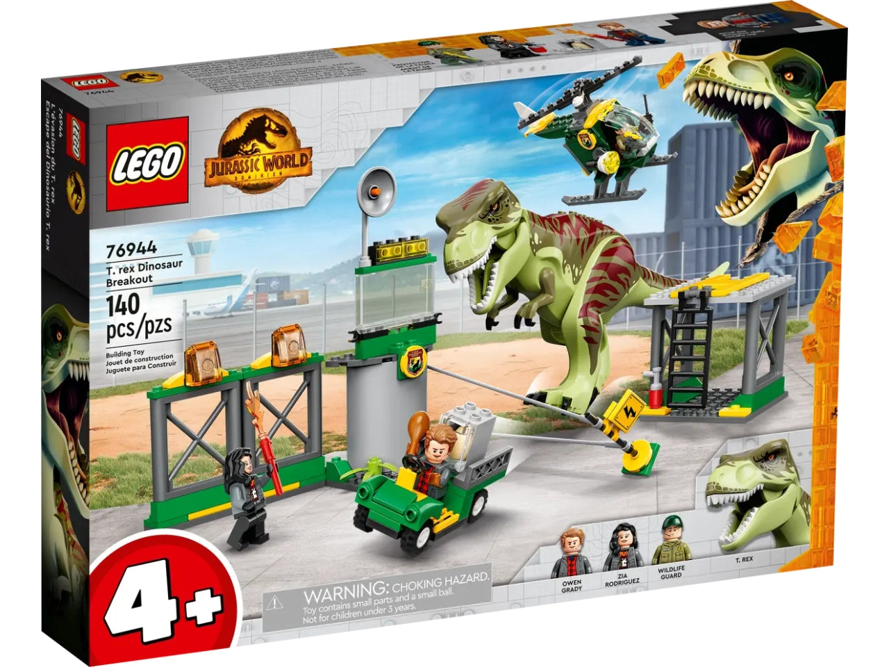 Lego la fuga del t. rex.
