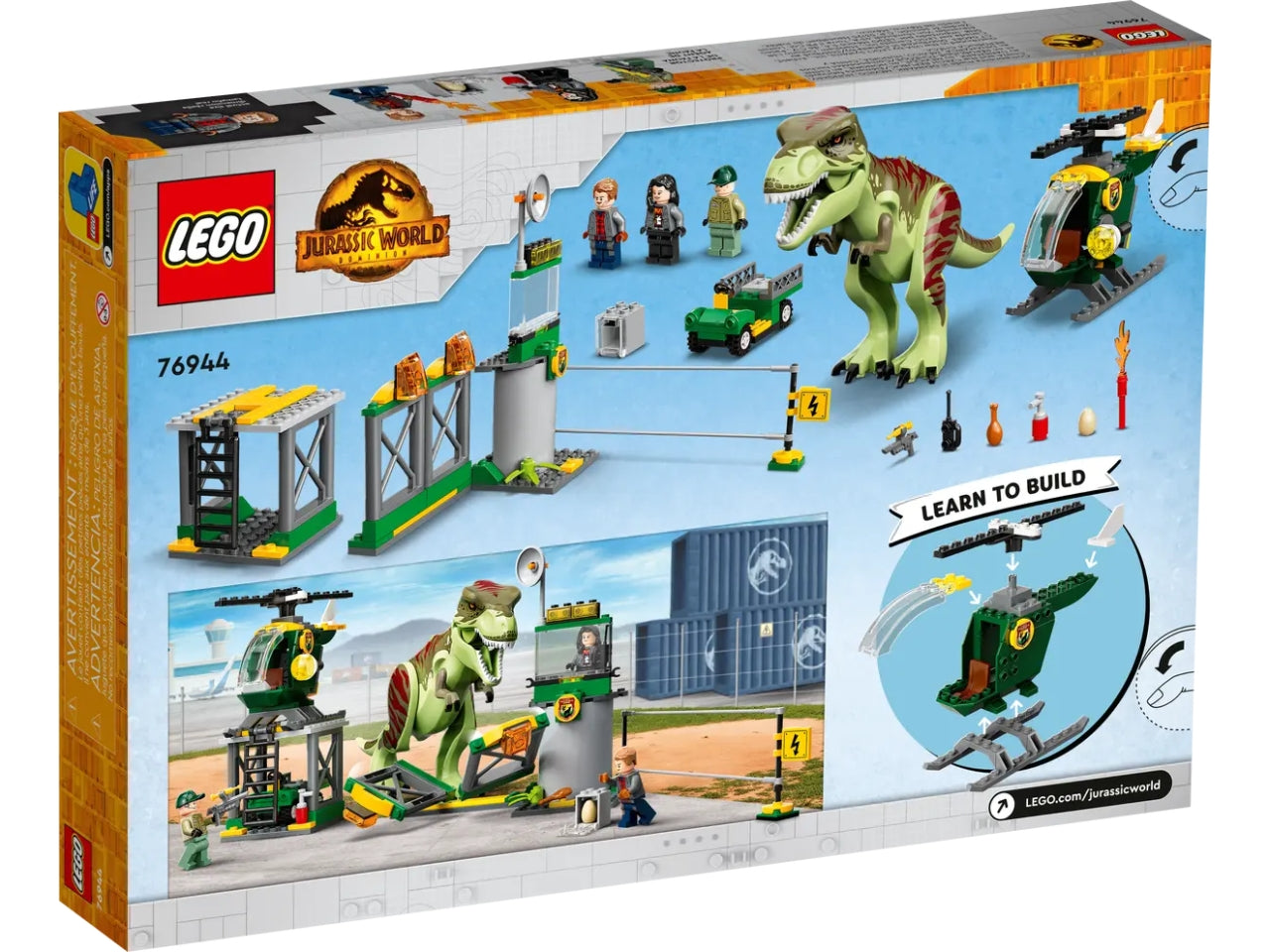 Lego la fuga del t. rex.