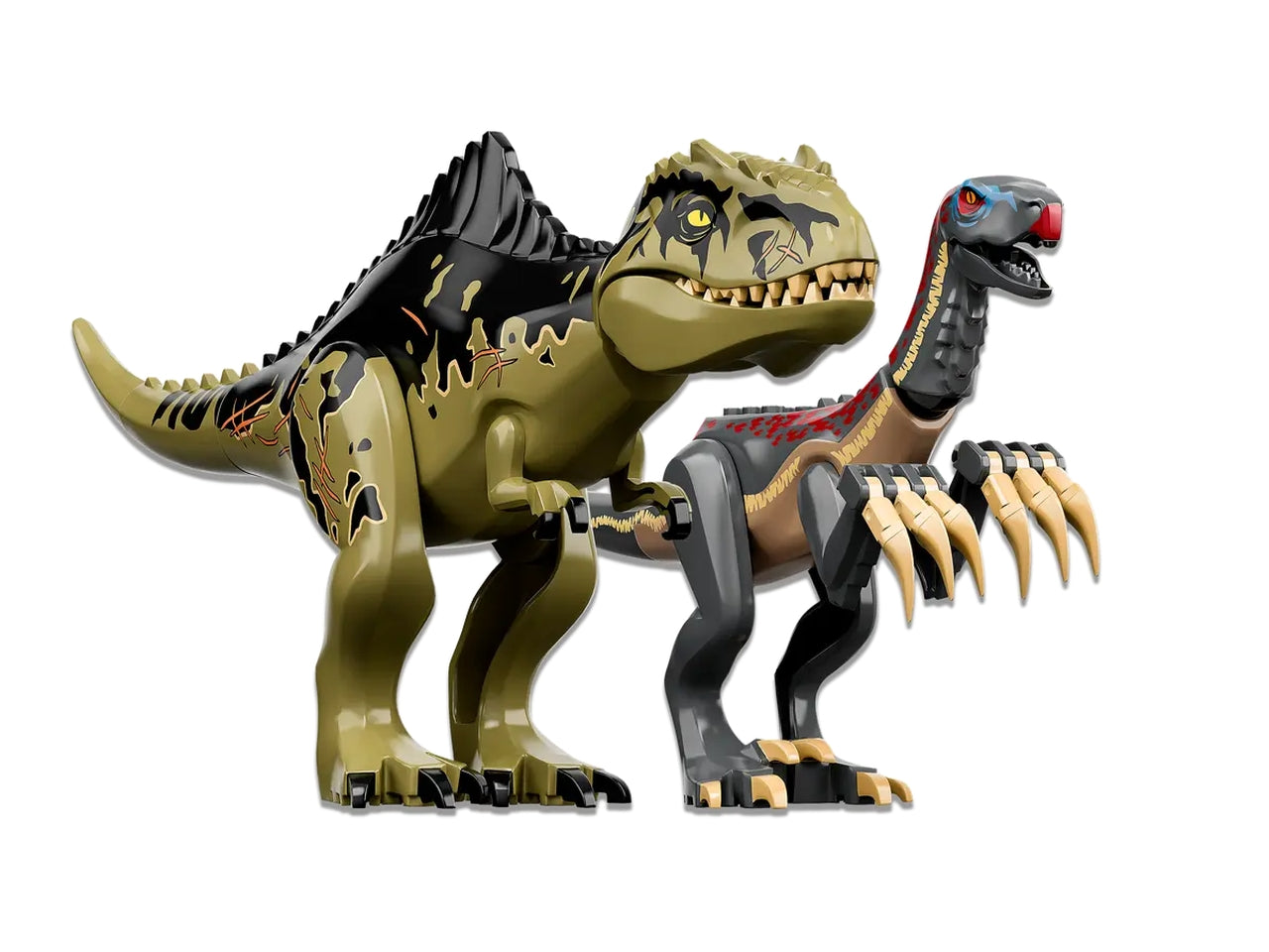 Lego Jurassic World Attacco del Giganotosauro e del Terizinosauro 76949