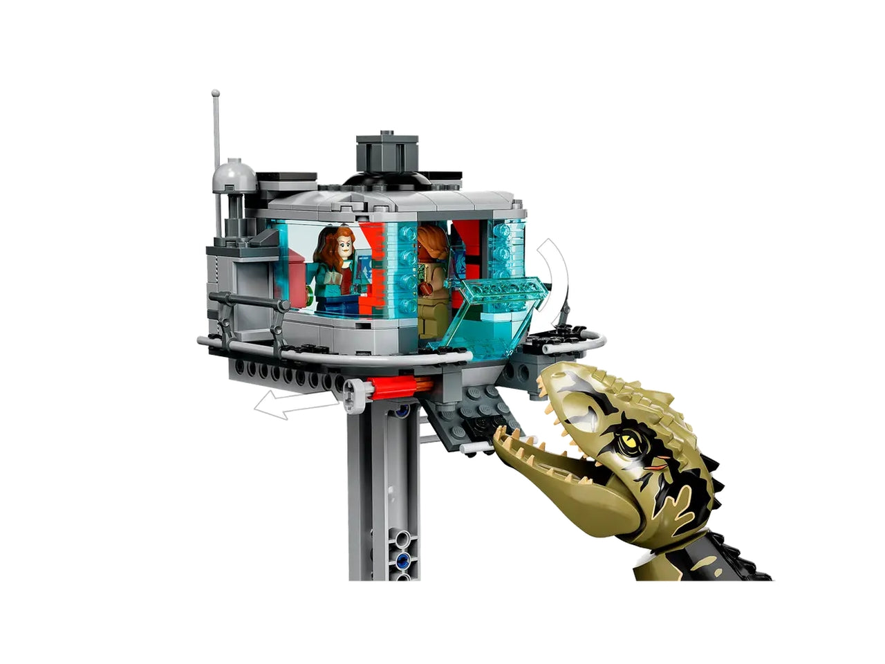 Lego Jurassic World Attacco del Giganotosauro e del Terizinosauro 76949