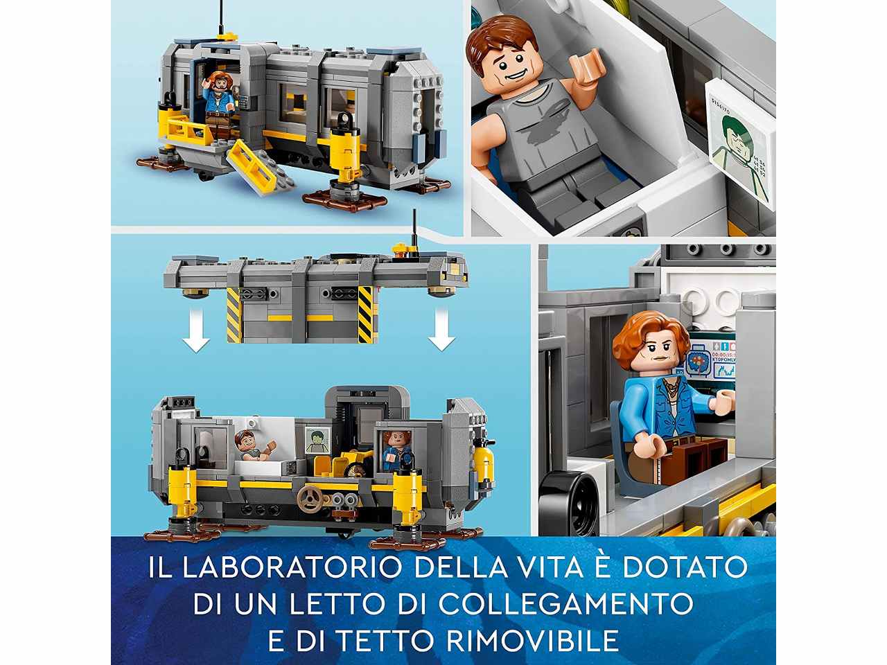 Lego avatar montagne fluttuanti: sito 26 e samson rda