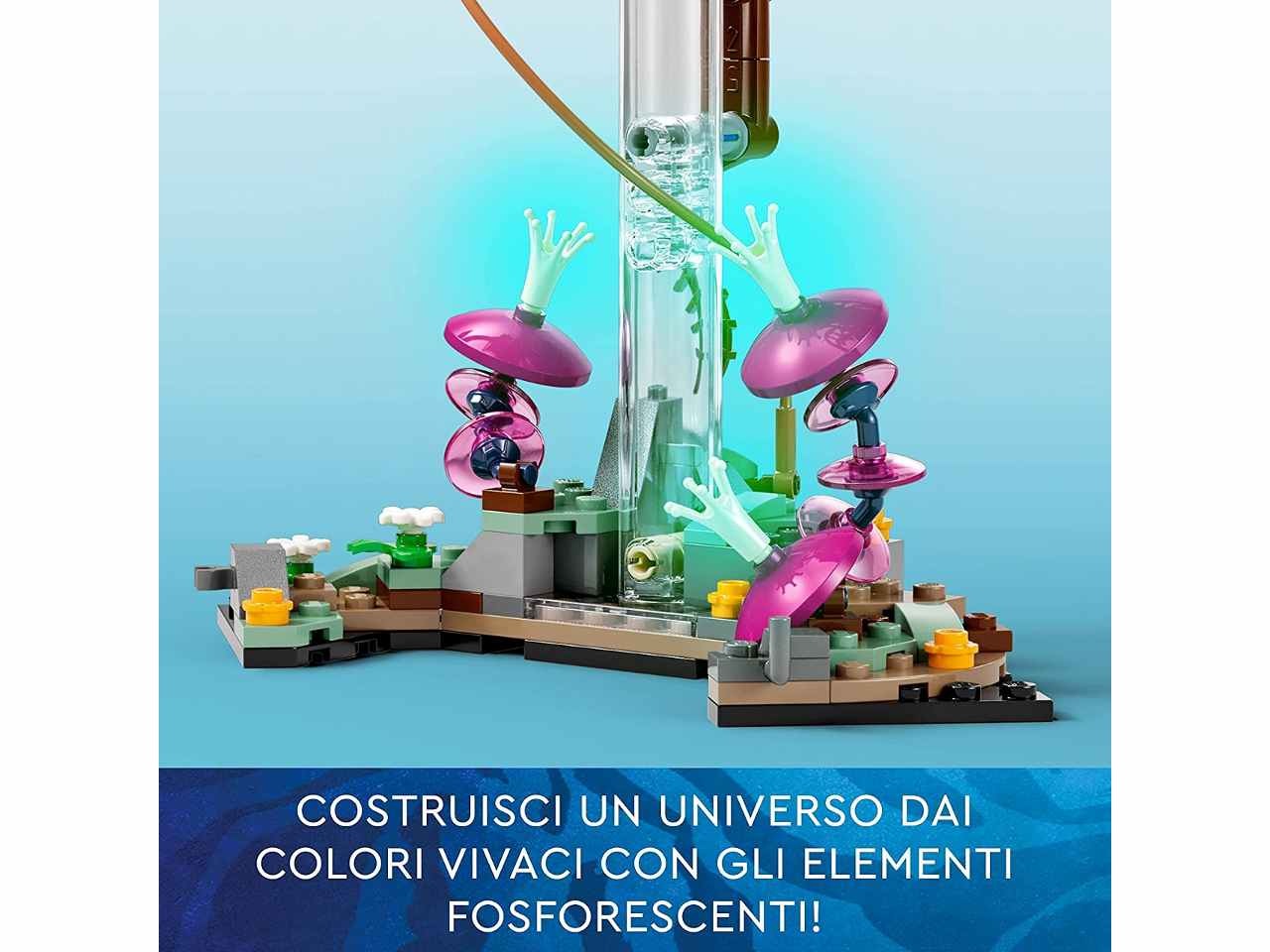 Lego avatar montagne fluttuanti: sito 26 e samson rda