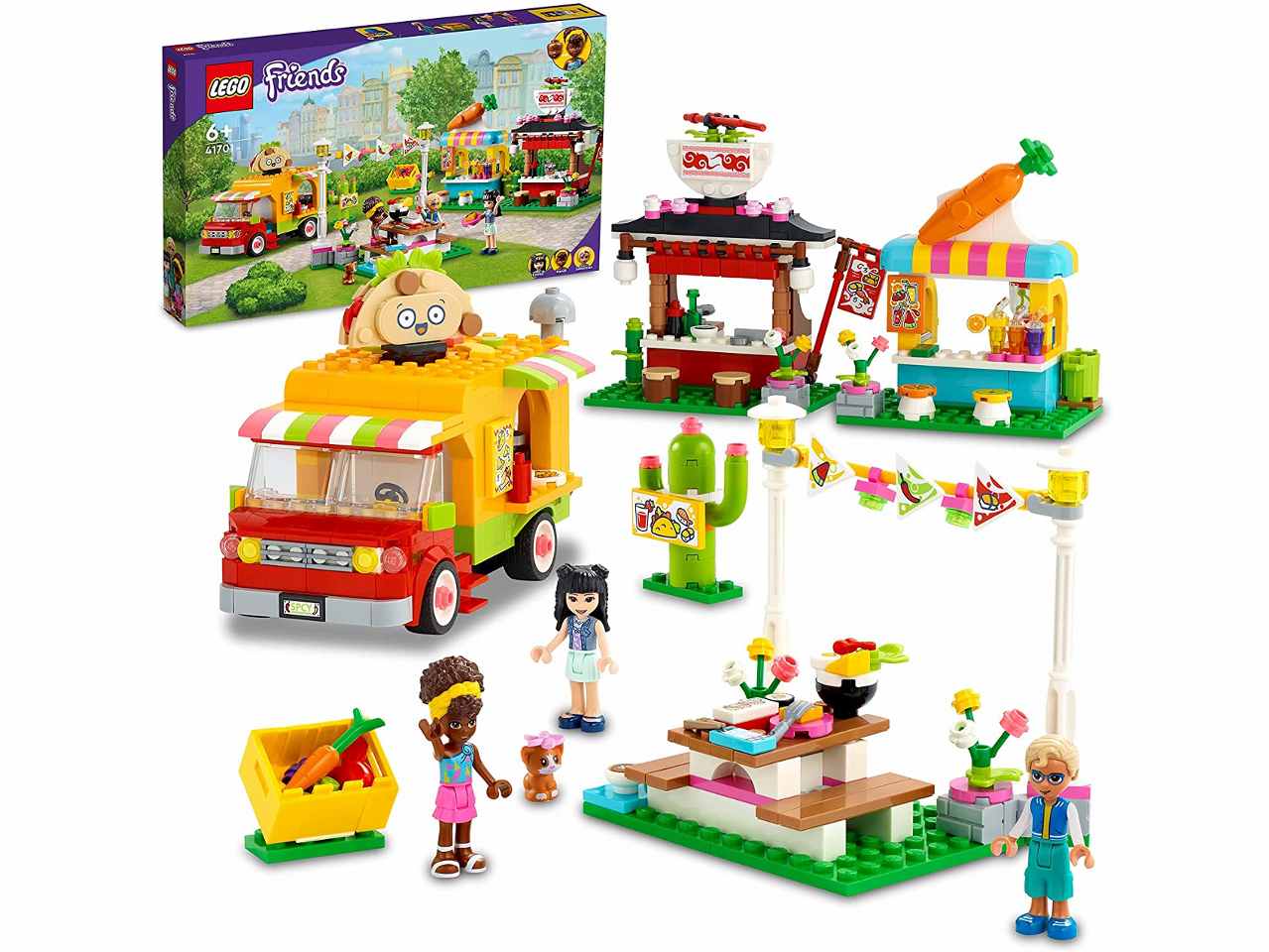 Lego friends il merc.dello street food 41701