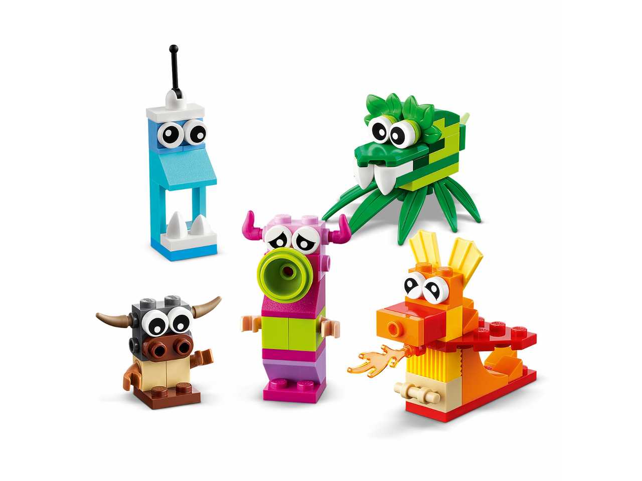 Lego Classic Mostri Creativi 11017