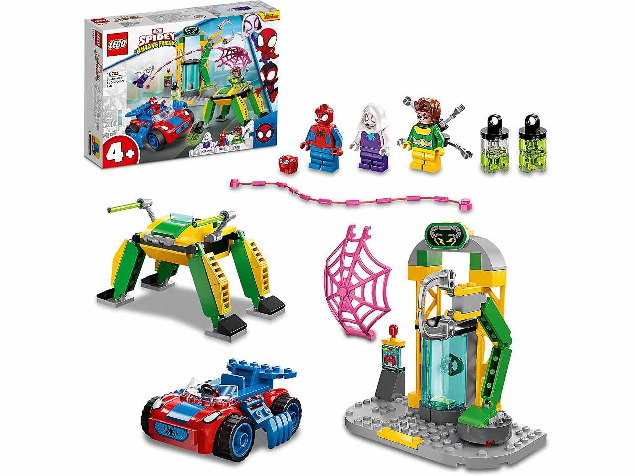 Lego spidey spider-man al lab.di doc.oc