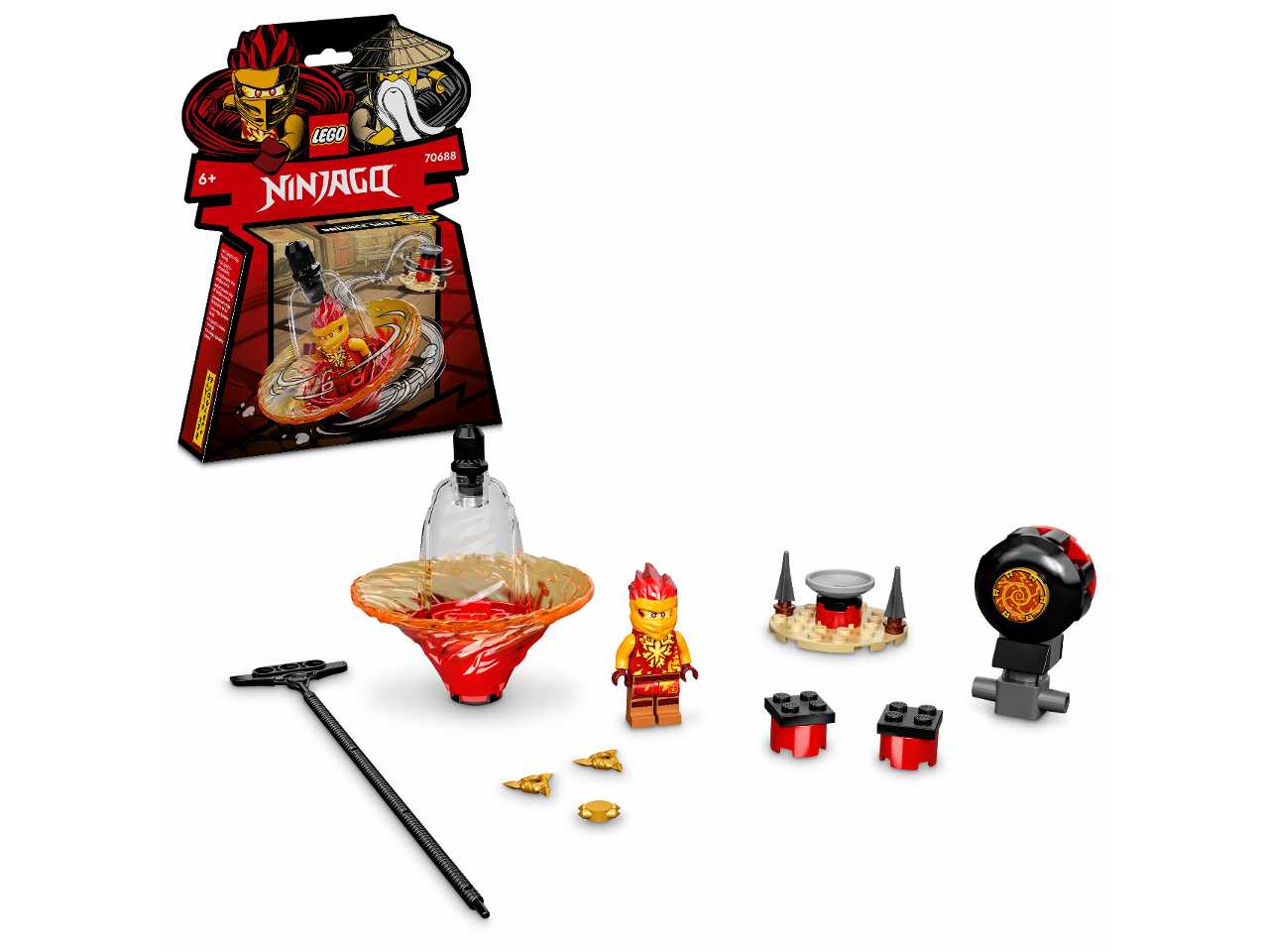 Lego addestramento ninja di spinjitzu con kai.