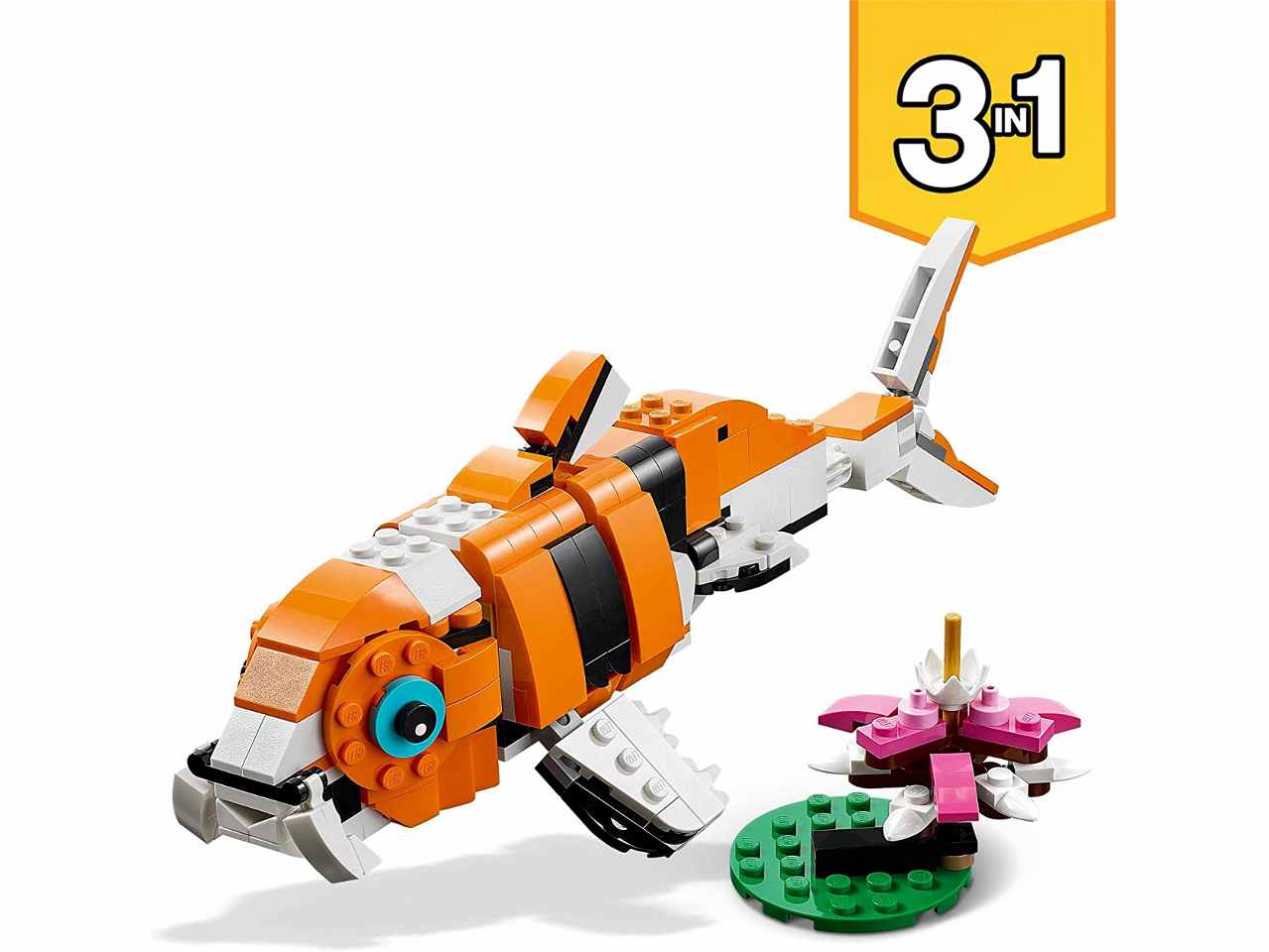 Lego Creator 3 in 1 Tigre Maestosa 31129