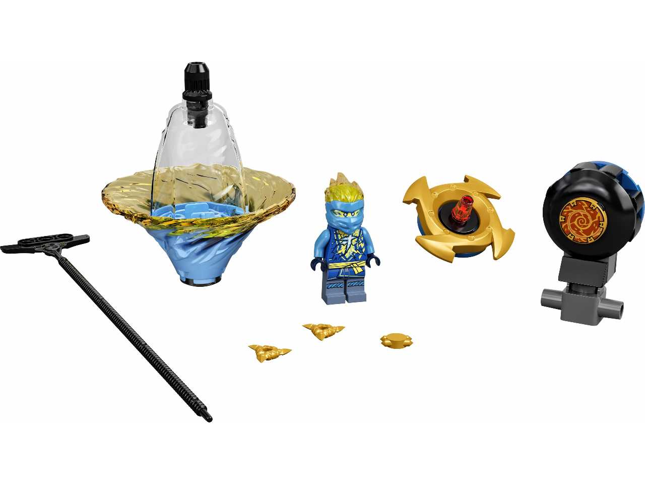 Lego addestramento ninja di spinjitzu con jay.