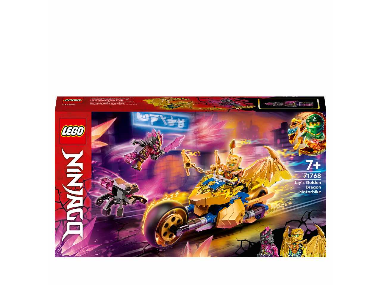 Lego ninjago moto drago doro di jay 71768