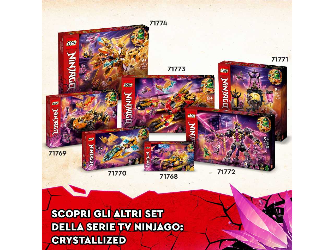 Lego ninjago drago doro di lloyd 71774$