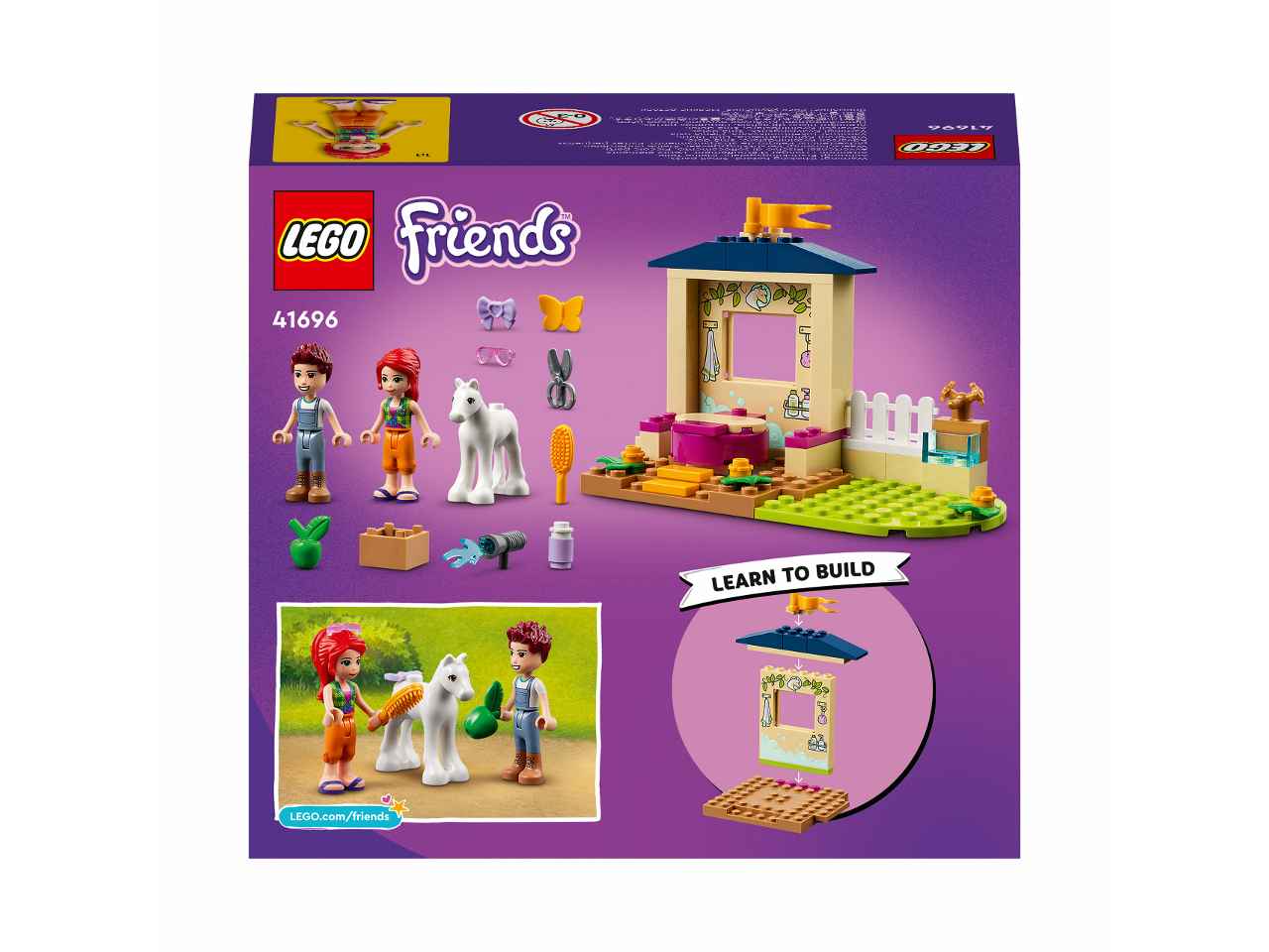 Lego friends stalla di toel.dei pony 41696