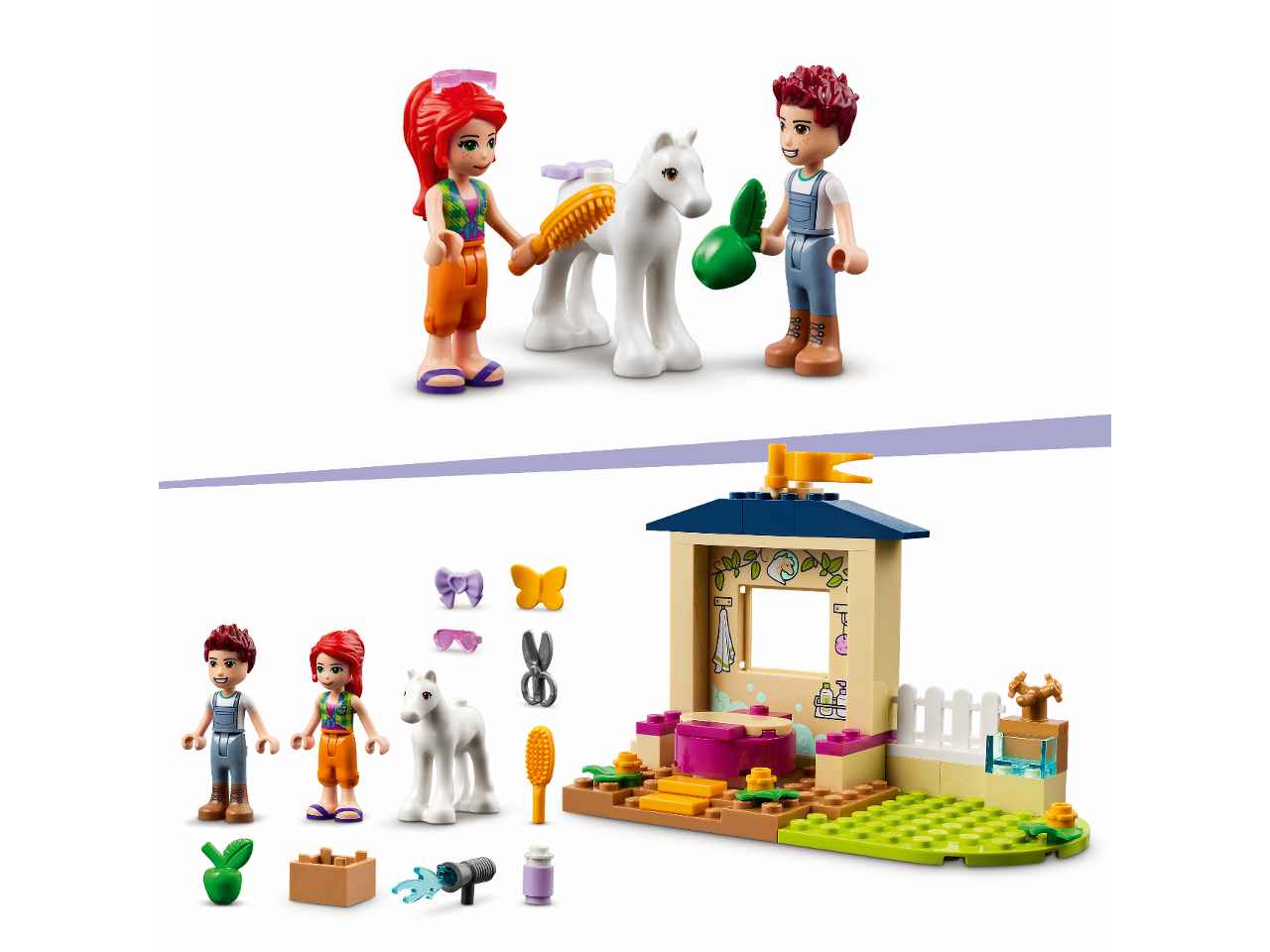 Lego friends stalla di toel.dei pony 41696