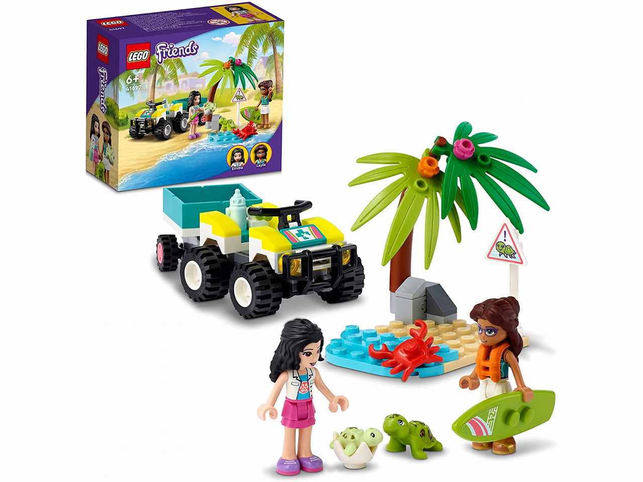 Lego friends veicolo protez.tartarughe 41697