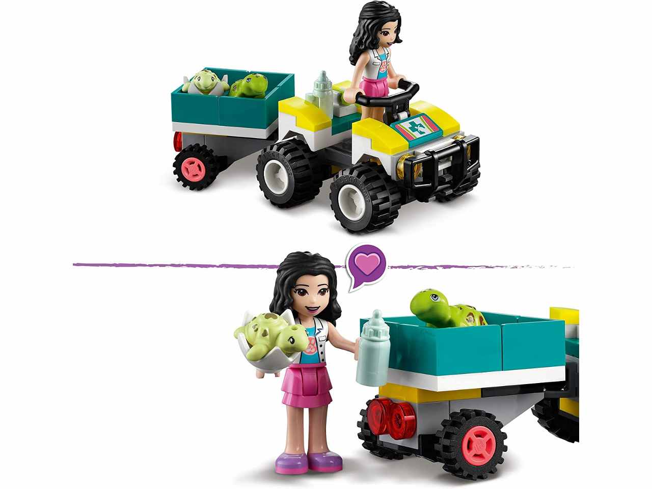 Lego friends veicolo protez.tartarughe 41697