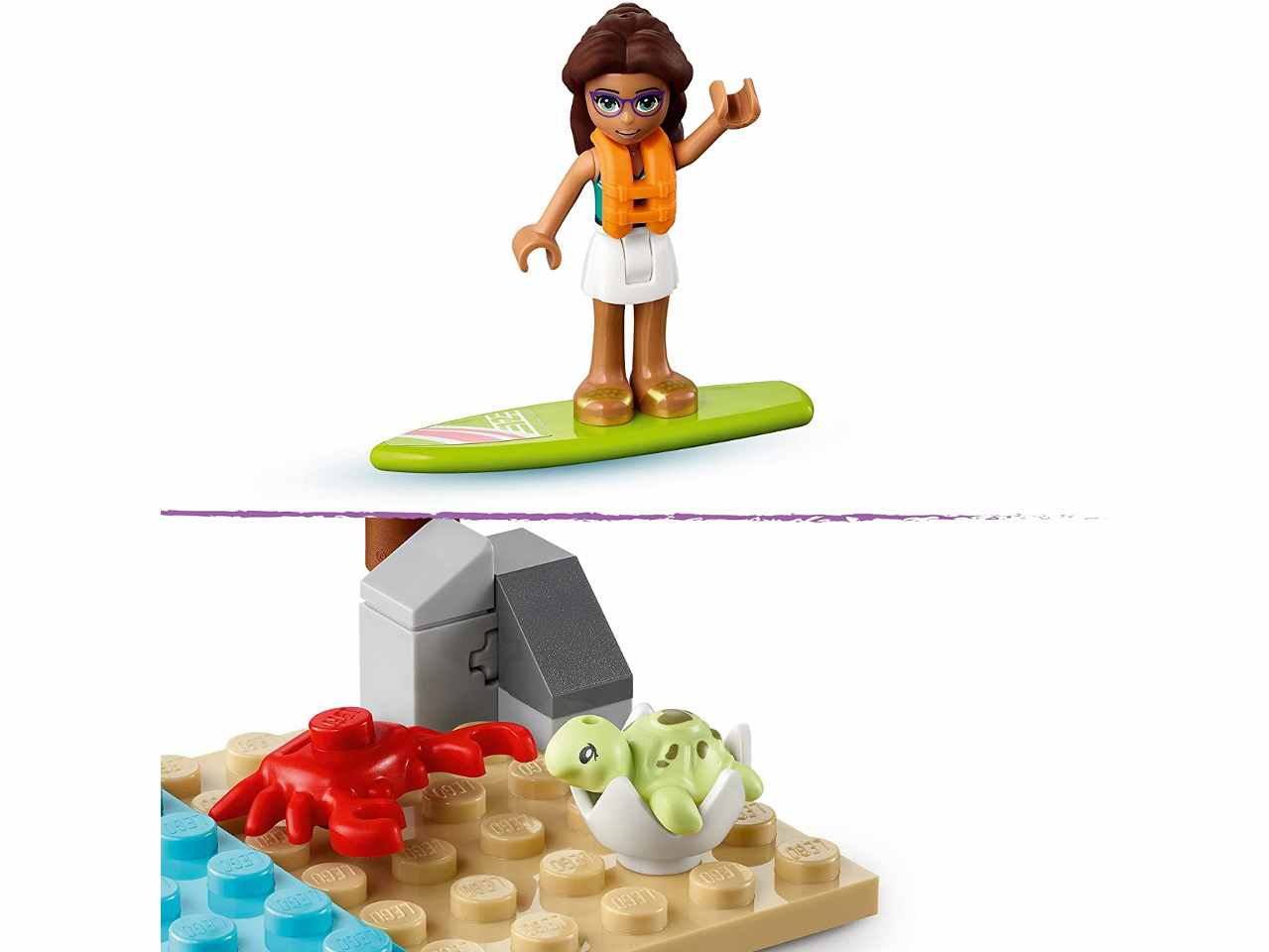 Lego friends veicolo protez.tartarughe 41697