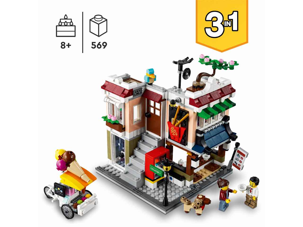 Lego creator ristorante noodle 31131