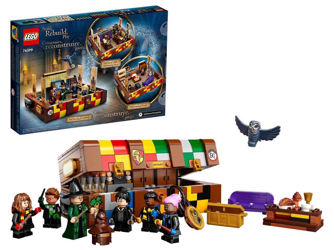 Lego il baule magico di hogwarts. $