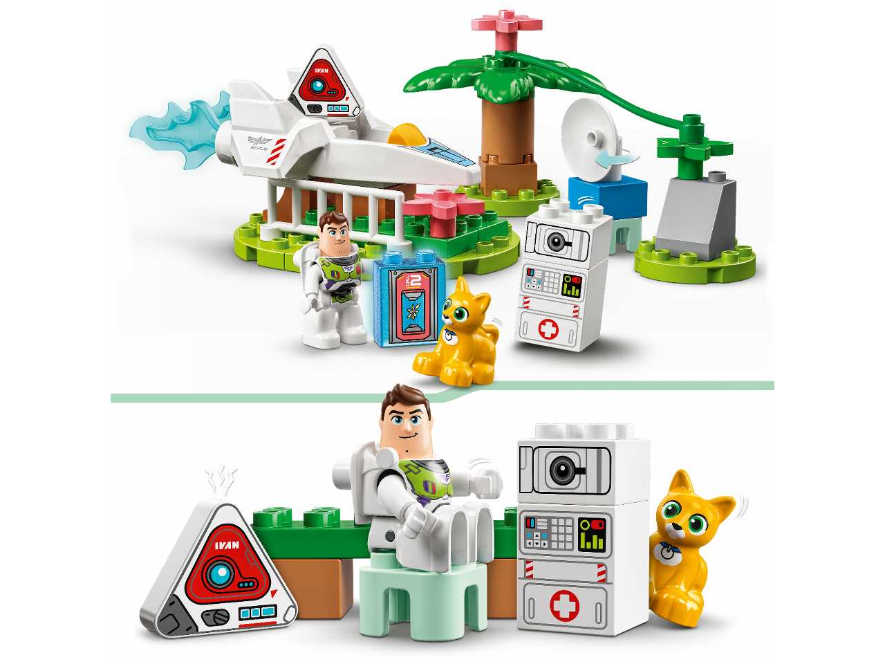 Lego la missione planetaria di buzz lightyear.
