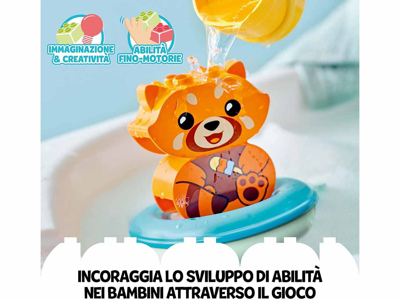 Lego duplo ora del bagnetto:panda 10964