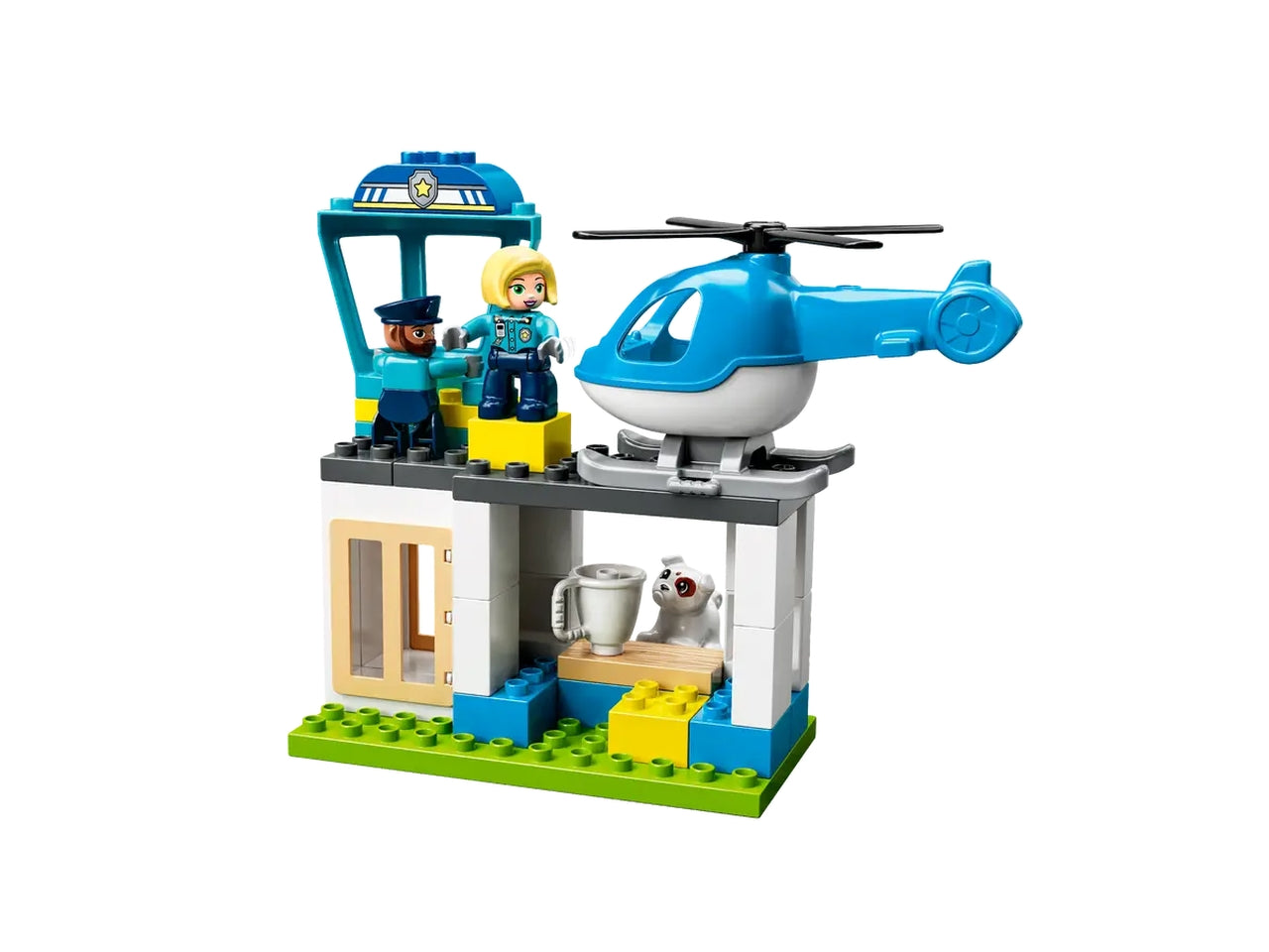 Lego Duplo Stazione Di Polizia ed Elicottero 10959