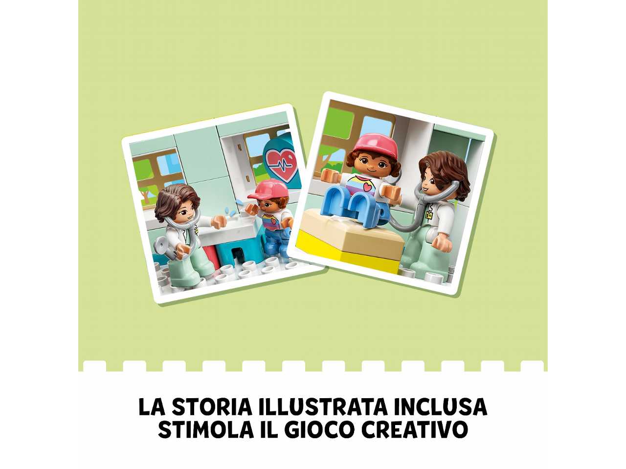 Lego visita dal dottore.