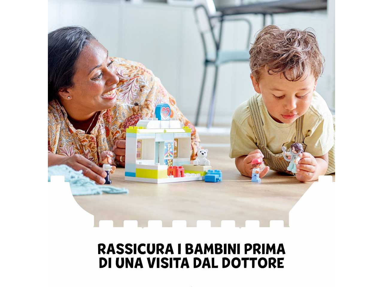 Lego visita dal dottore.