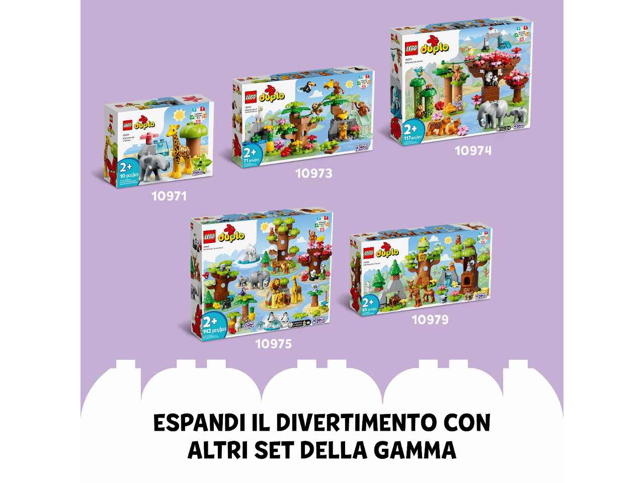 Lego duplo animali delloceano 10972