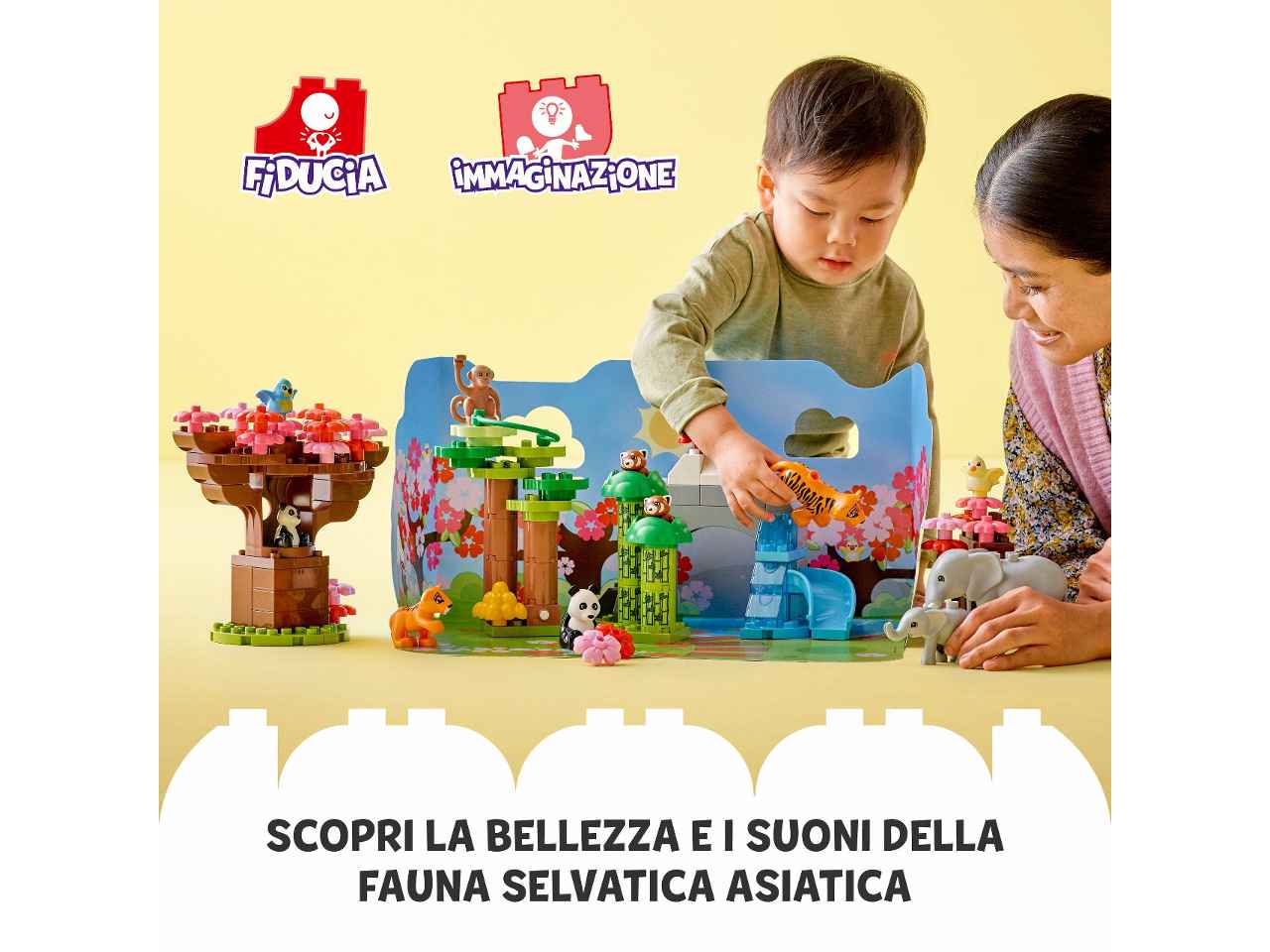 Lego duplo animali dellasia 10974