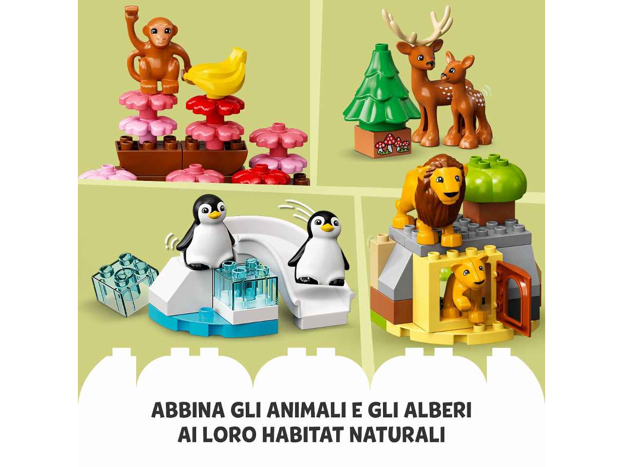 Lego Duplo Animali del Mondo 10975