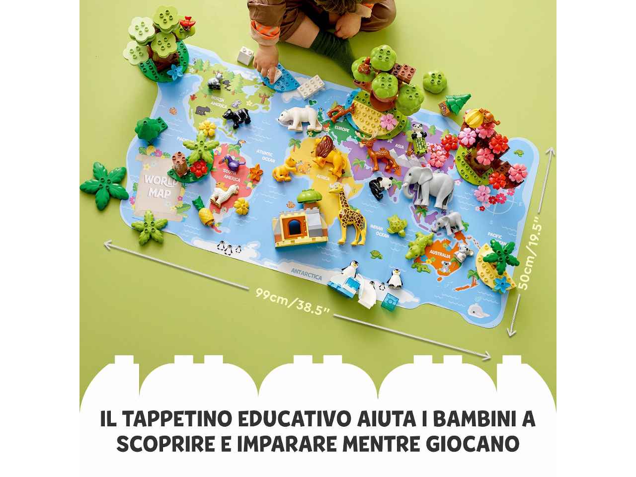 Lego Duplo Animali del Mondo 10975