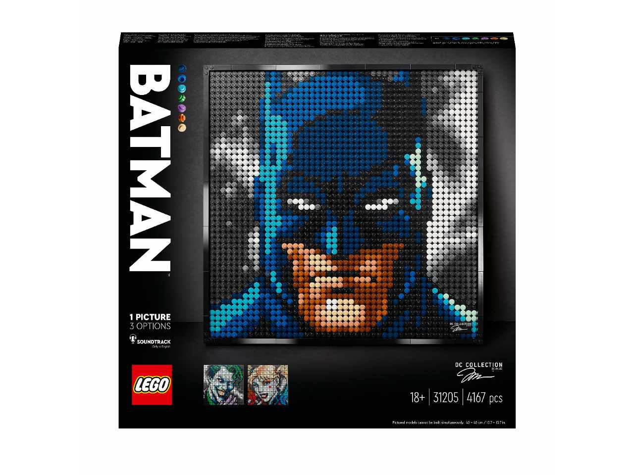 Lego collezione jim lee batman.