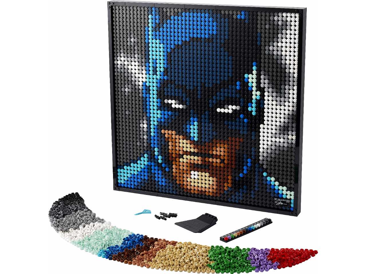 Lego collezione jim lee batman.