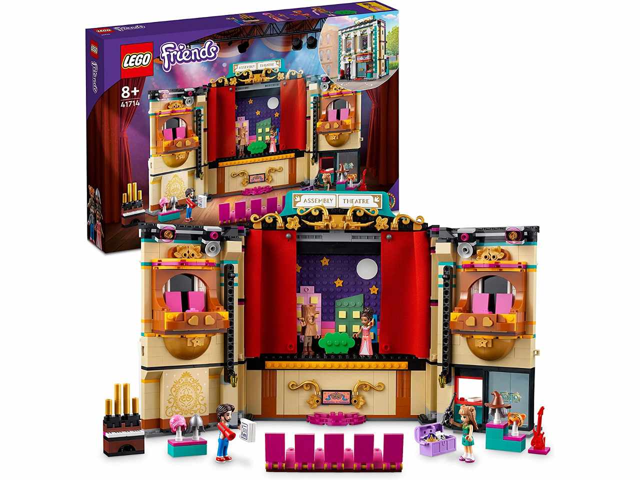 Lego friends scuola di teatro di andrea 41714