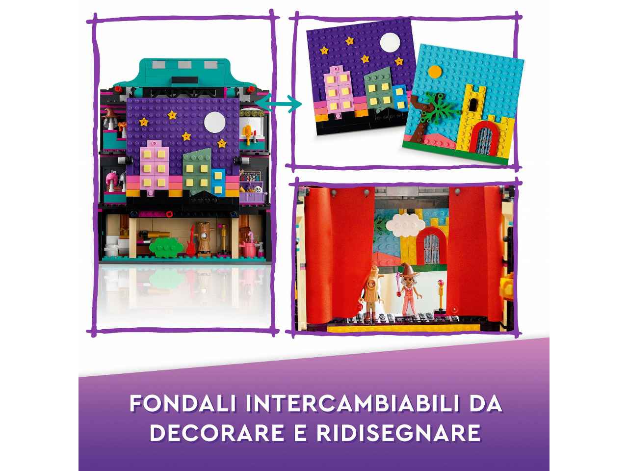 Lego friends scuola di teatro di andrea 41714