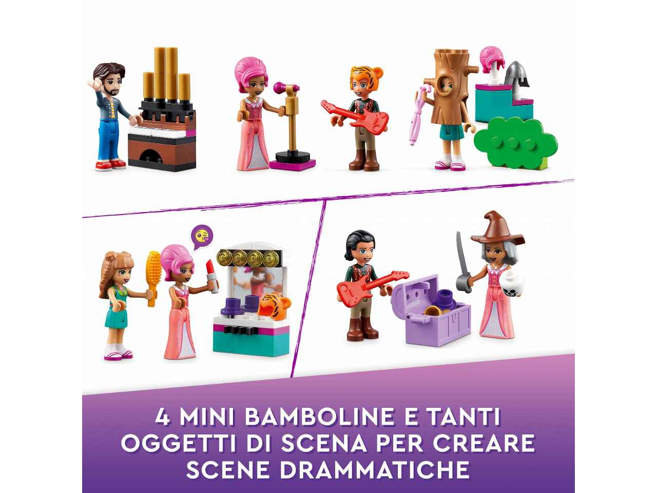 Lego friends scuola di teatro di andrea 41714