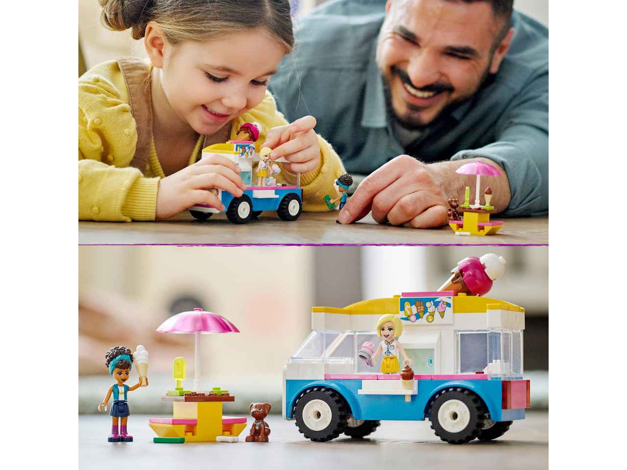 Lego friends furgone dei gelati 41715