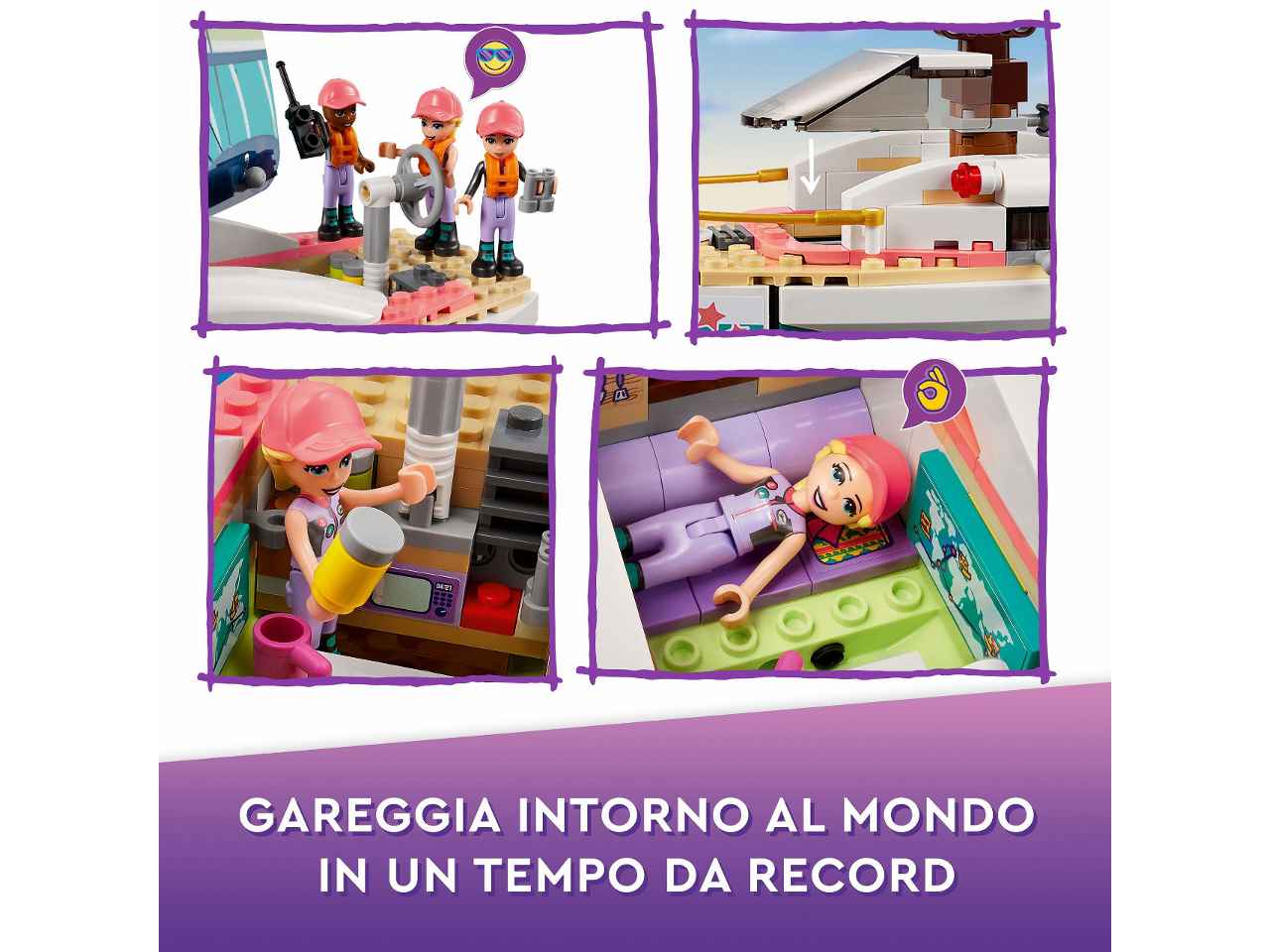 Lego friends lavv.in barca a vela41716