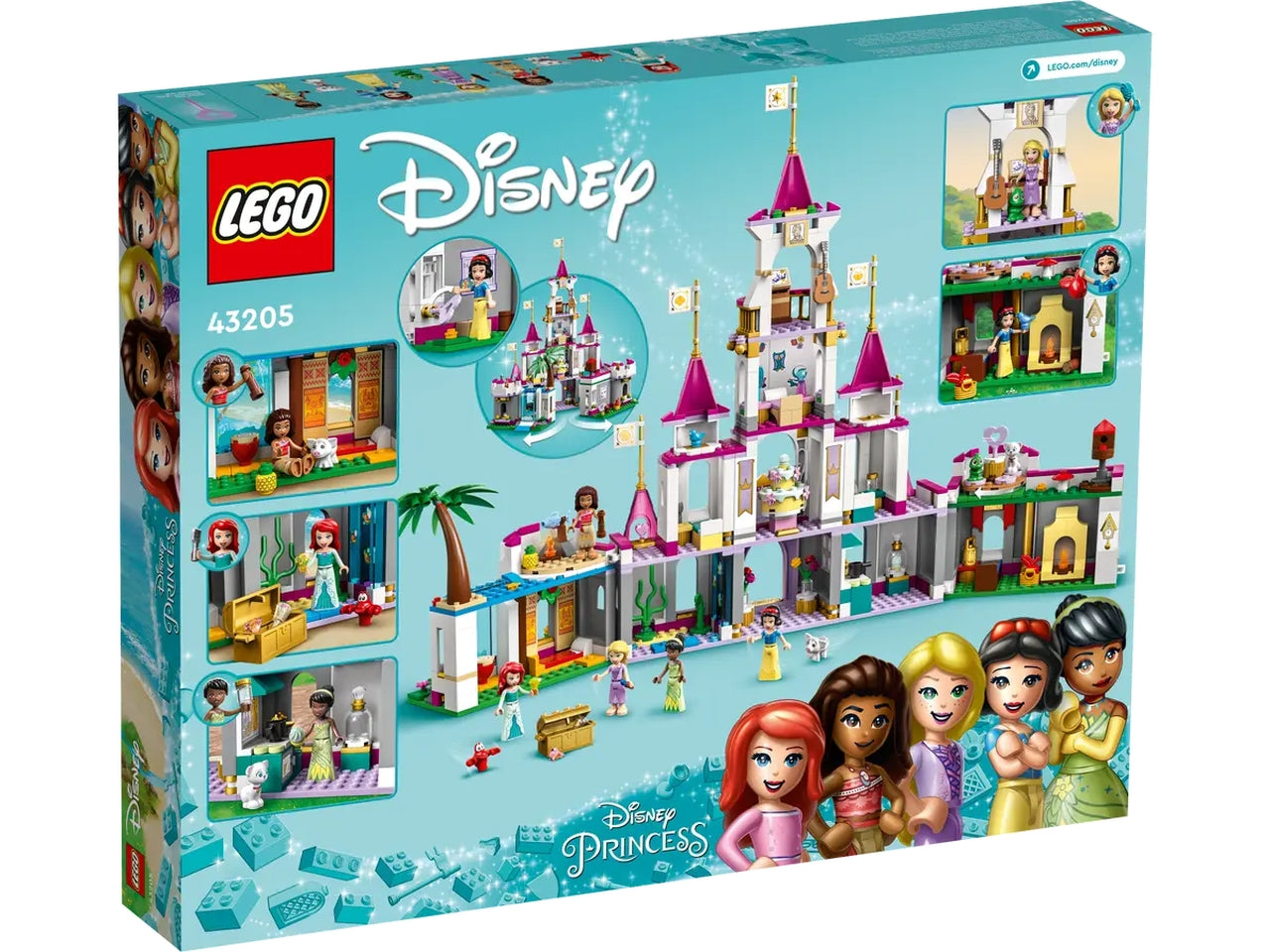 Lego princess ultimate adv.castle 43205