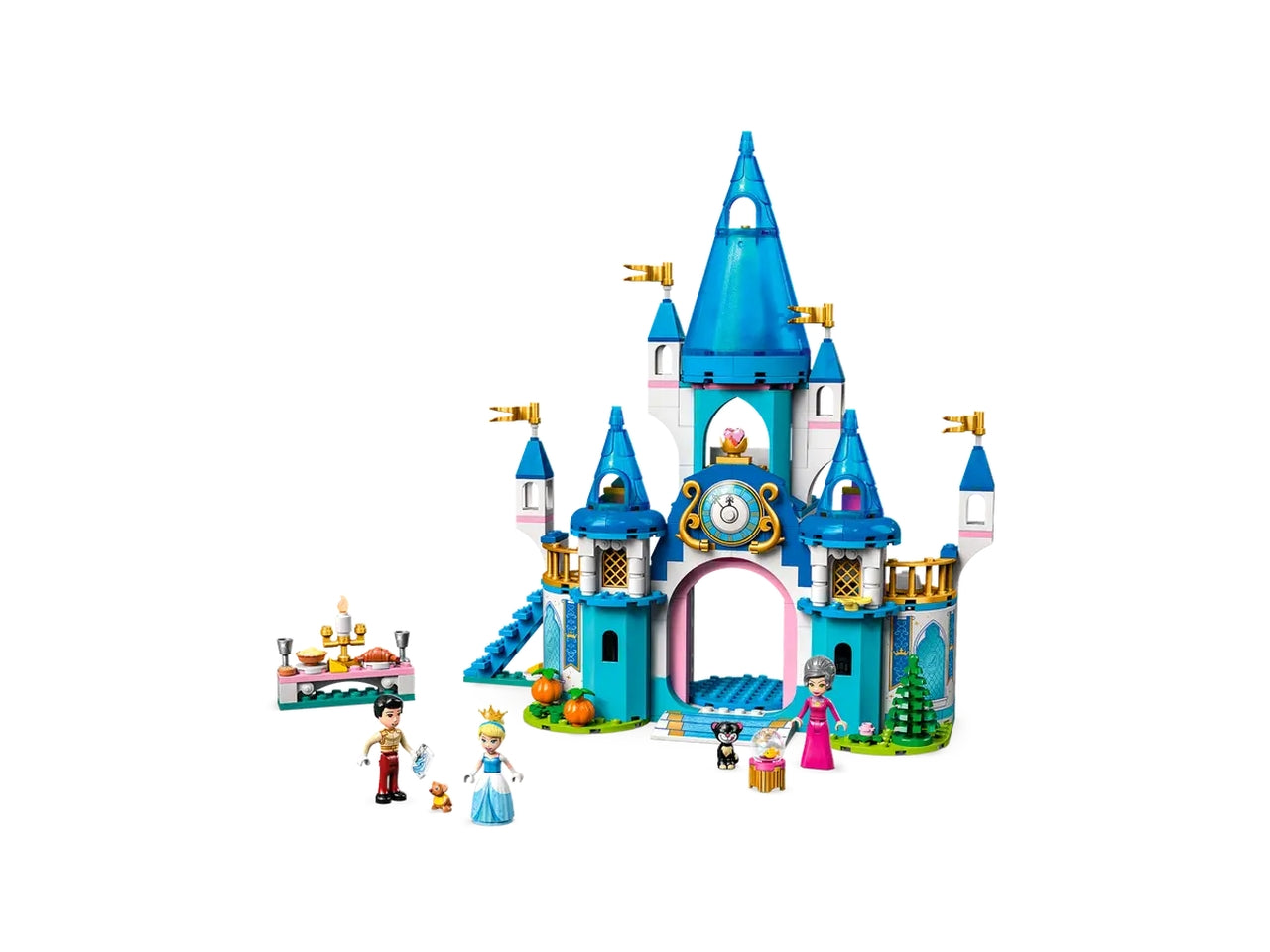 Lego Disney Princess Il Castello di Cenerentola e del Principe Azzurro 43206
