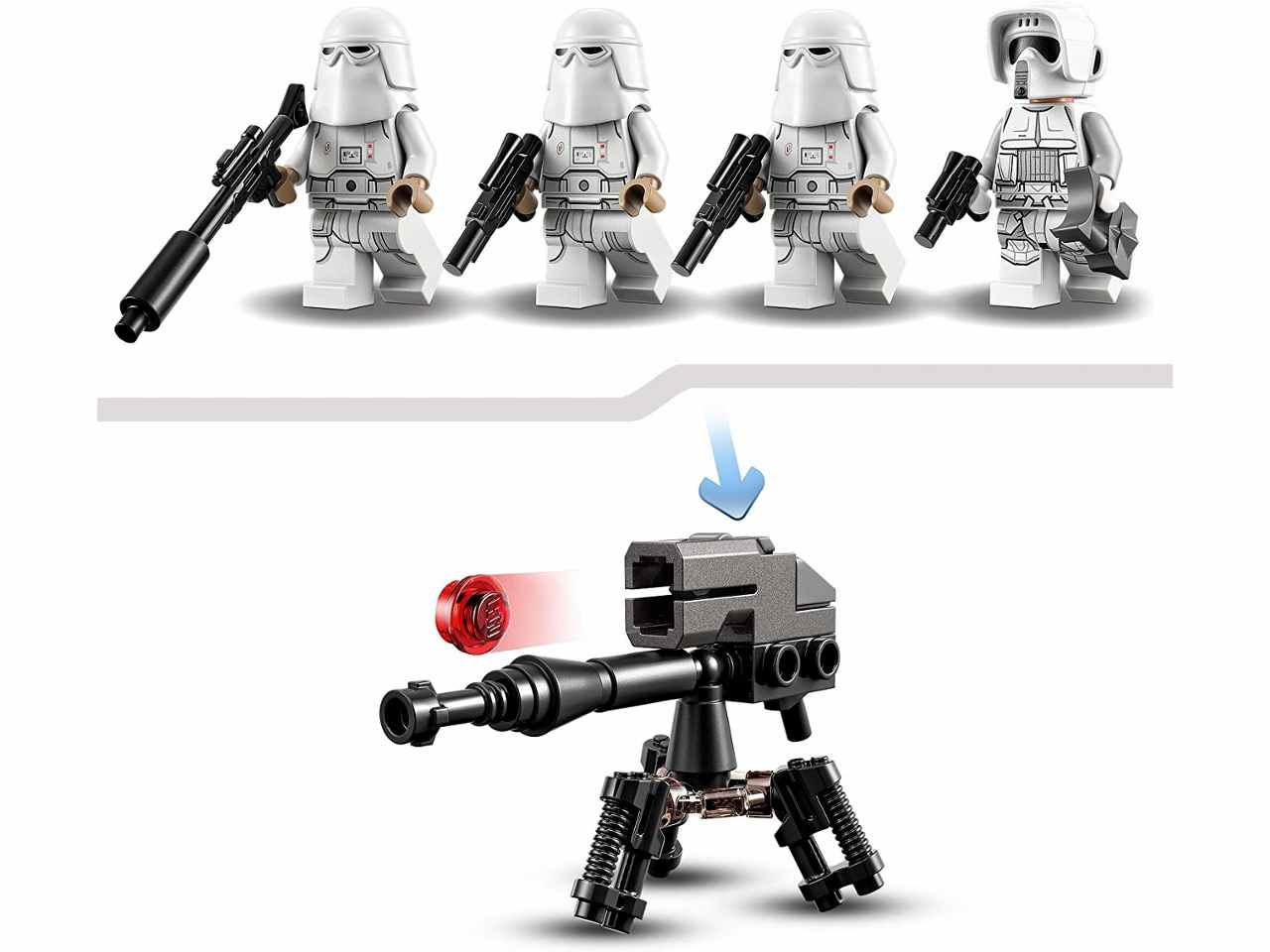 Lego star wars soldati artici 75320
