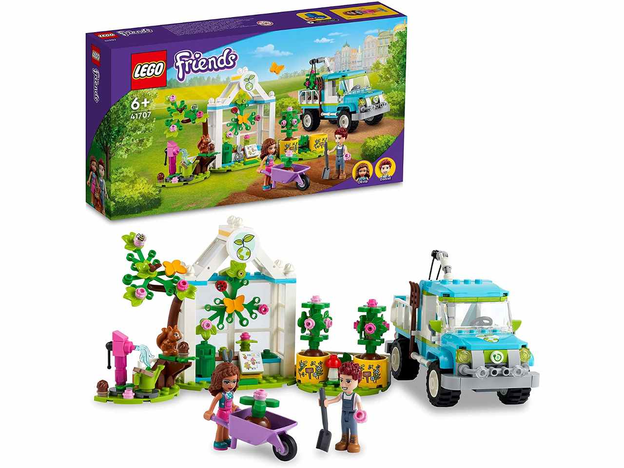 Lego friends veicolo pianta-alberi41707