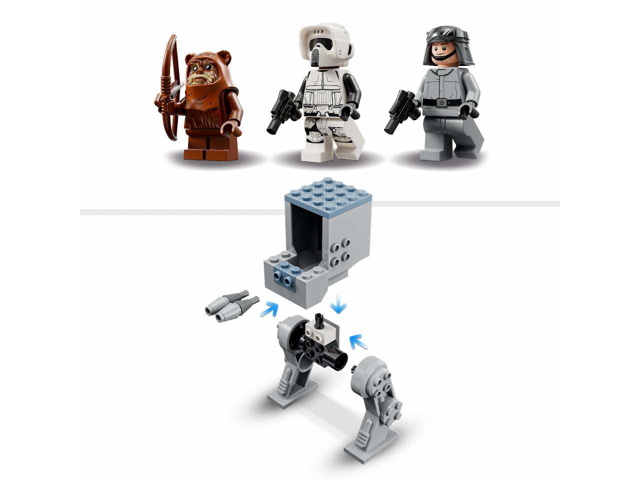 Lego star wars at-st di hoth