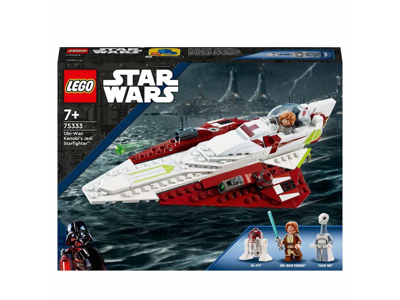 Lego star wars jedi starfighter di obi-wan kenobi