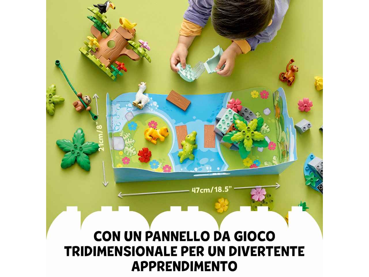 Lego duplo animali del sudamerica 10973