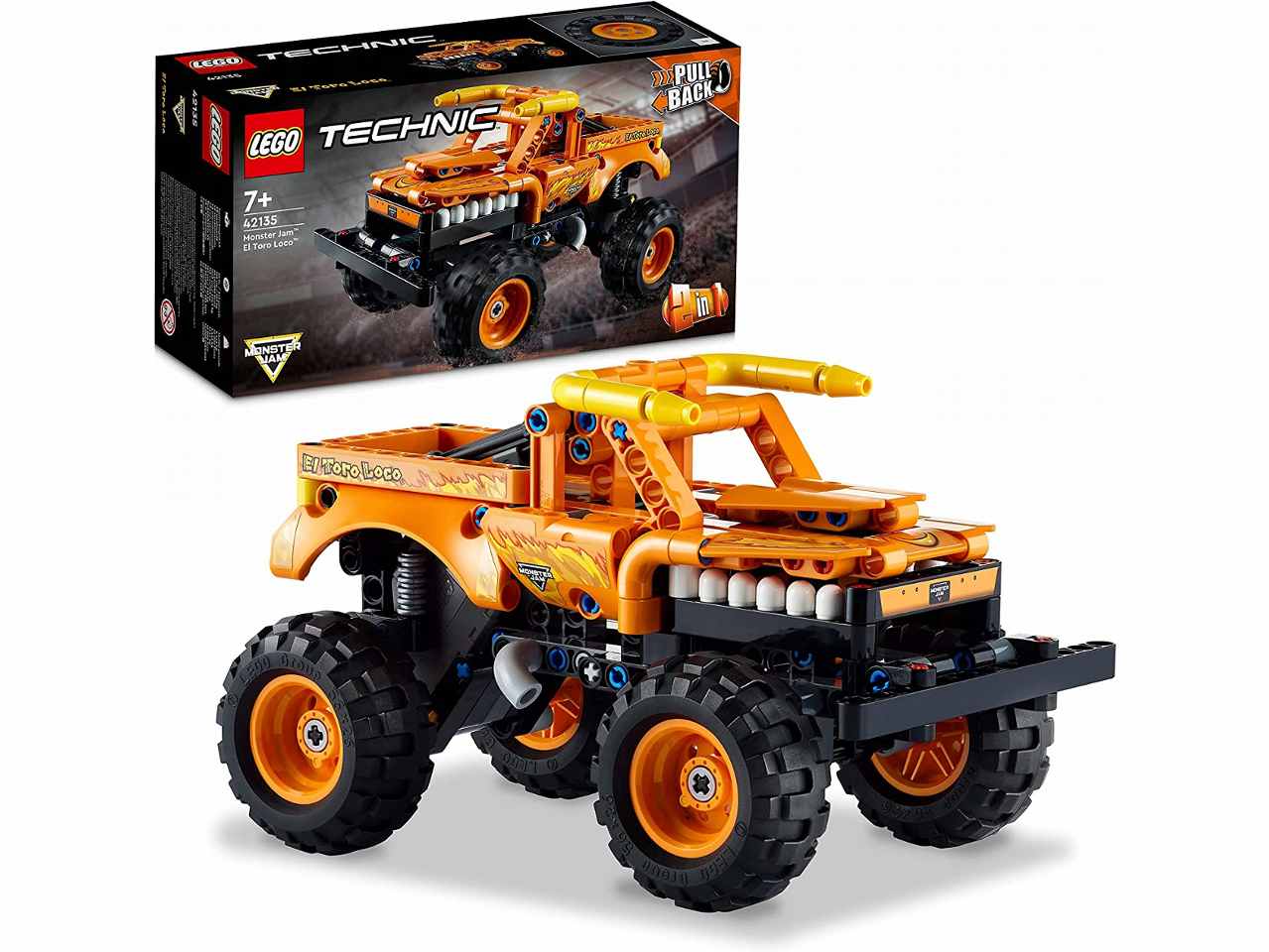 Lego technic monster jam el toro 42135