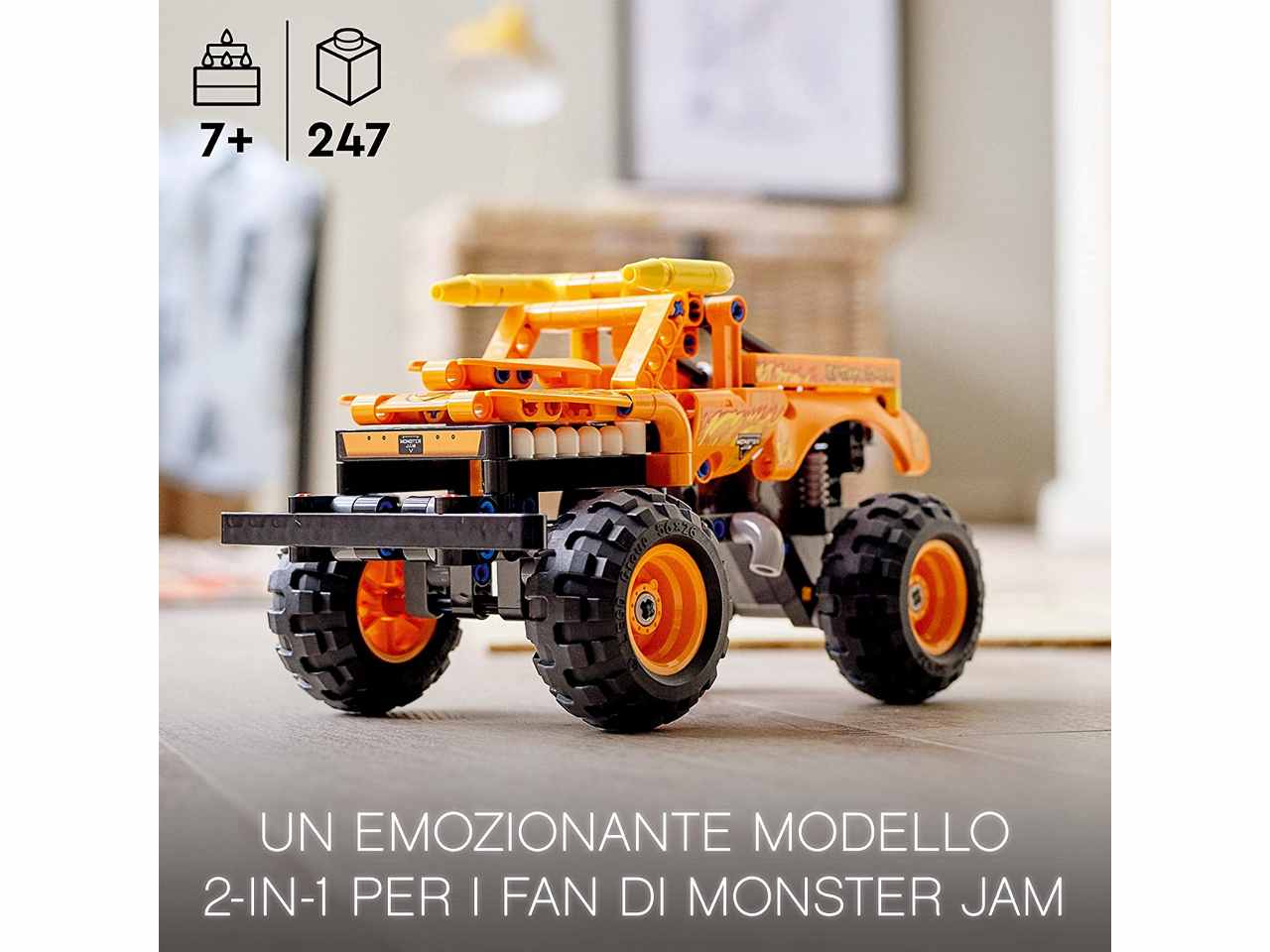 Lego technic monster jam el toro 42135