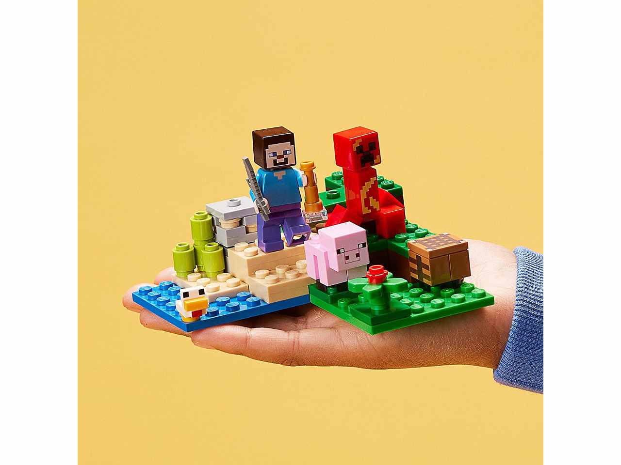 Lego minecraft lagguato del creeper 21177